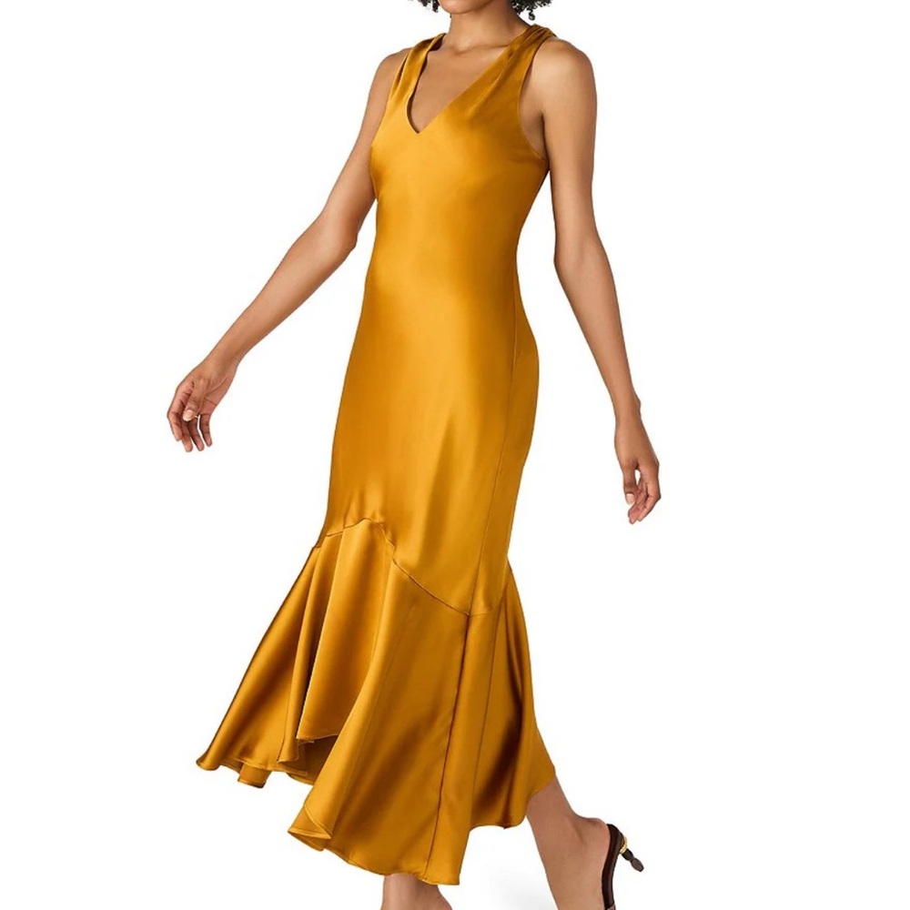 Steve Madden Cade V-Neck Sleeveless Midi Dress size 6